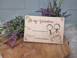 Be My Valentine kaart