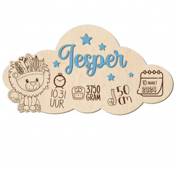 Geboortebord jongen