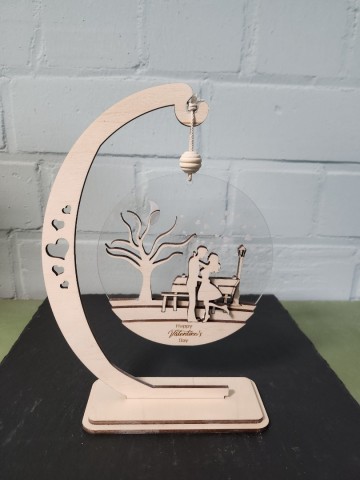 Valentijn 23 houder plus hanger 1